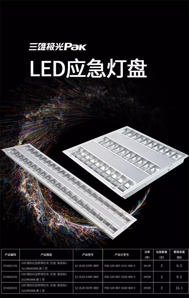 LED应急灯盘1